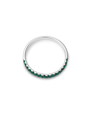 Stack Band in 14K White Gold