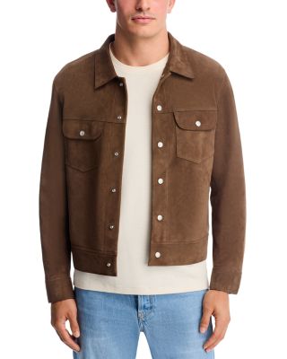 FRAME - Suede Trucker Jacket