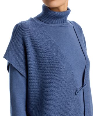 Turtleneck &amp; Sweater Vest Set