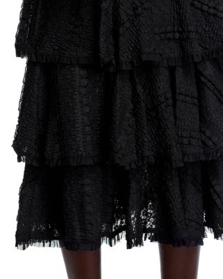 Maceio Lace Tiered Dress