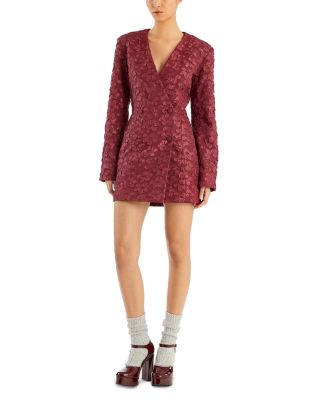 Jacquard Blazer Dress
