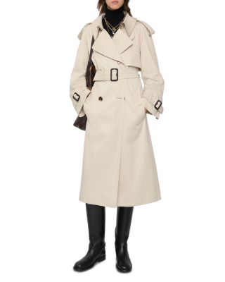 Long Gabardine Fitzrovia Trench Coat