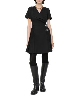 Ada Wool Blend Kilt Dress