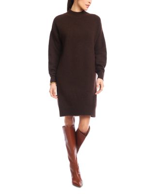 Mock Neck Sweater Dress