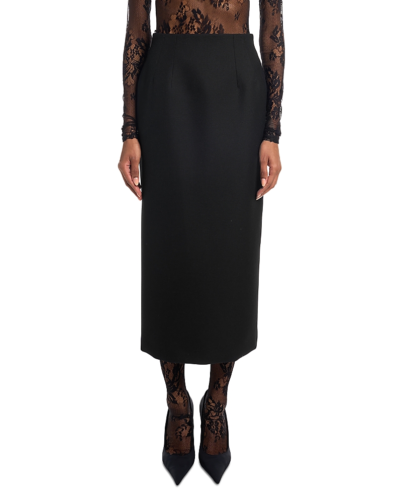 Wardrobe.nyc Wardrobe. Nyc Contour Midi Skirt In Black