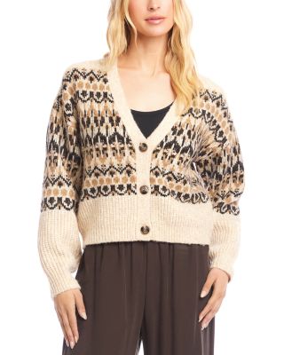 Jacquard Cardigan
