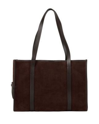 Medium Soft Suede Tote Bag