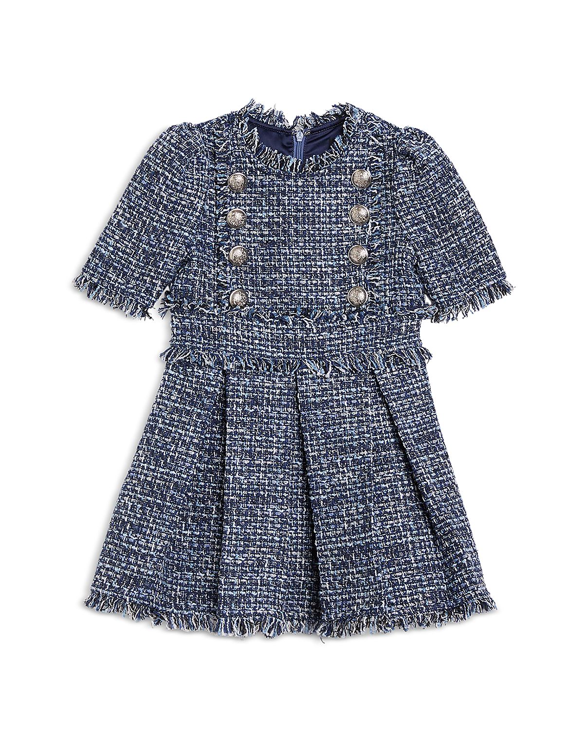 Bardot Girls' Elle Boucle Dress - Little Kid, Big Kid