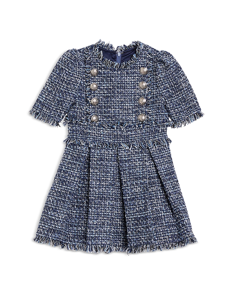 Bardot Girls' Elle Boucle Dress - Little Kid, Big Kid