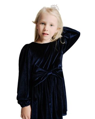 Girls&#39; Ashlyn Velour Mini Dress - Little Kid, Big Kid