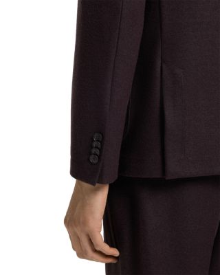 Hanry Slim Fit Tech Flannel Jersey Unstructured Sport Coat