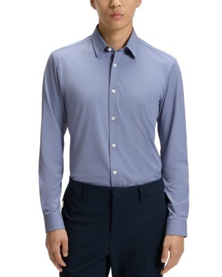 Roan Slim Fit Button-Front Shirt