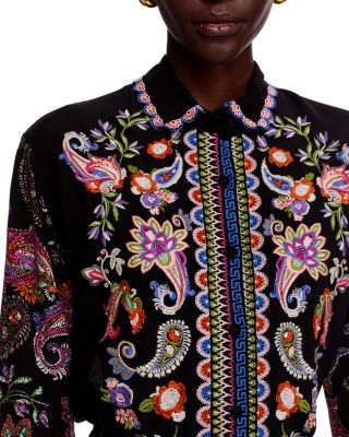 Mills Silk Embroidered Shirt