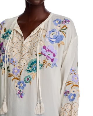 Margot Embroidered Top