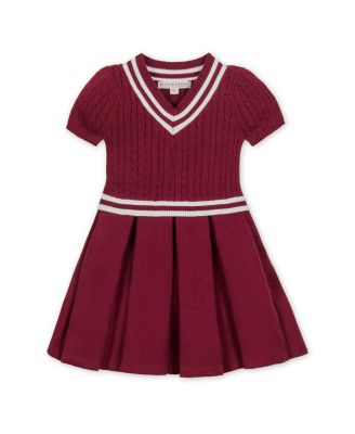Girls' Organic Short Sleeve Cricket Sweater Dress - Little Kid, Big Kid