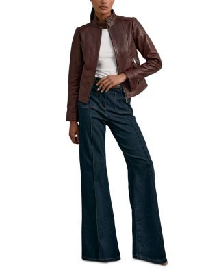 Astra Fitted Leather Jacket