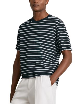 Woodhall Textured Stripe Tee