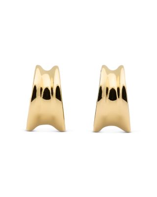 Bold Green Small Hoop Earrings, 0.82"