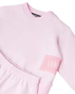 Unisex 90s Logo Baby Print Fleece Top & Pants - Baby