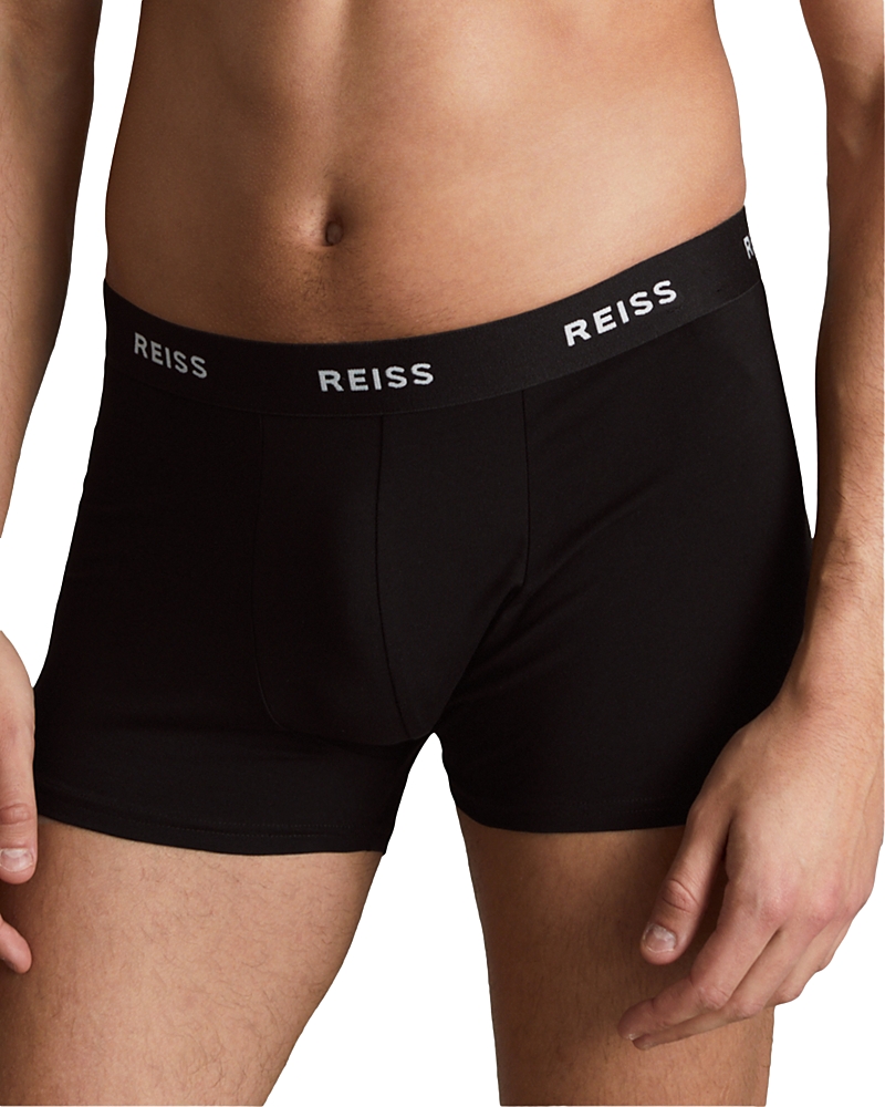 Reiss Heller Boxer Briefs, Pack Of 3 In Black