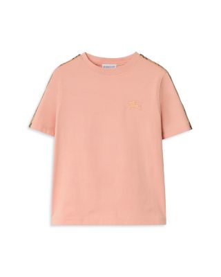 Girls' Check Trim Tee - Little Kid, Big Kid