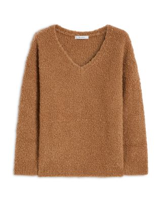 Pantera Wool & Silk V Neck Sweater