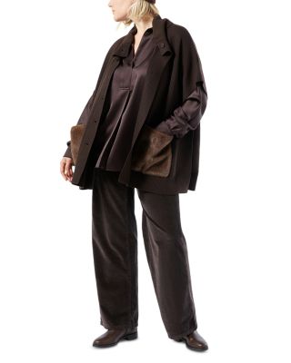 Ottico Knitted Button Front Coat