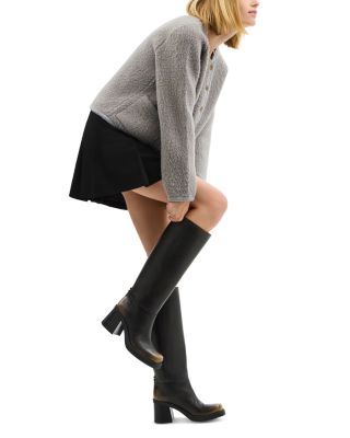 COACH Women's Sculpted C Leather Tall Boots