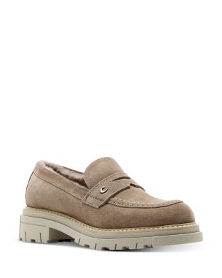 Women&#39;s Donny City Dry™ Shearling-Lined Penny Loafers
