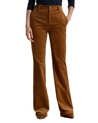 High Rise Corduroy Flare Pants