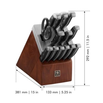 Statement 14 Piece Self Sharpening Knife Block Set