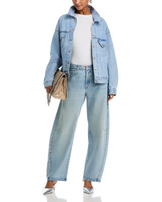 90's Trucker Dazzle Me Denim Jacket