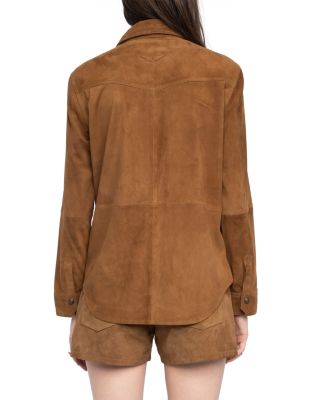 Thelma Suede Shirt