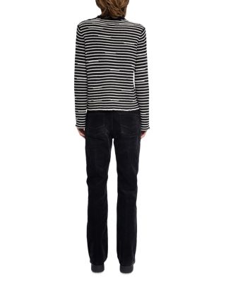 Spiky Wool & Cashmere Crewneck Sweater