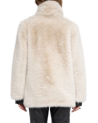 Fleur Faux Fur Coat
