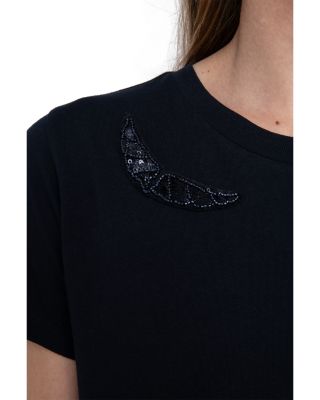Alys HC Embroidery Wings Top