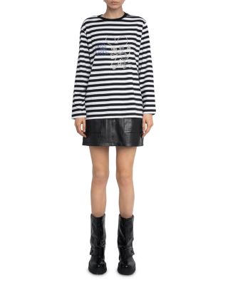 Edwini ML Happy Mouse Rhinestone Tee