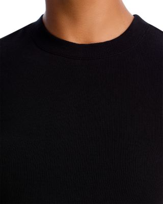 Rib Crewneck Tee