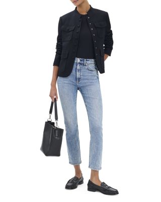 Flexi Wren High Rise Slim Ankle Jeans in Nyasa