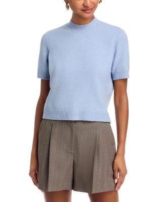 Vhari Knit Mock Neck Top