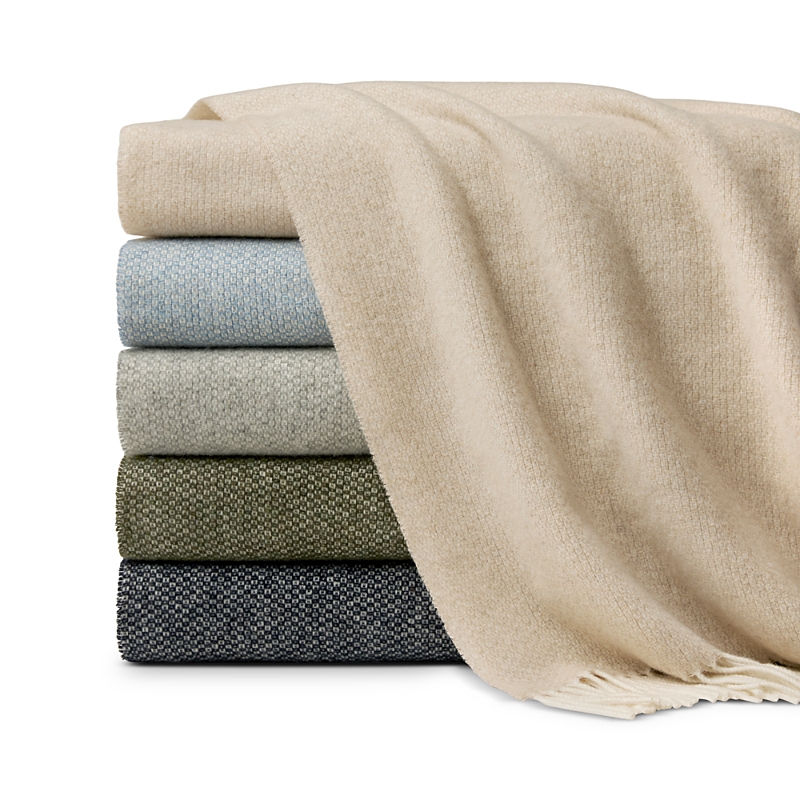 Sferra Cervino Wool-cashmere Throw Blanket In Multi