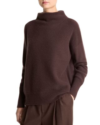 Boiled Cashmere Funnel Neck Sweater
