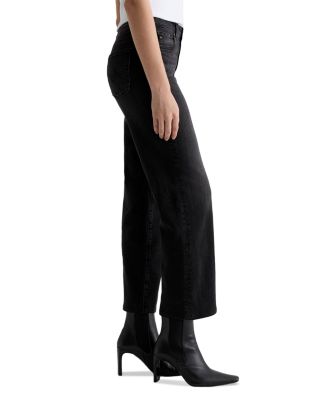 Brinley Mid Rise Straight Leg Jeans in Nebula