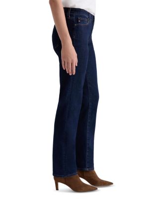 Sandra Low Rise Straight Jeans in Modern Indigo