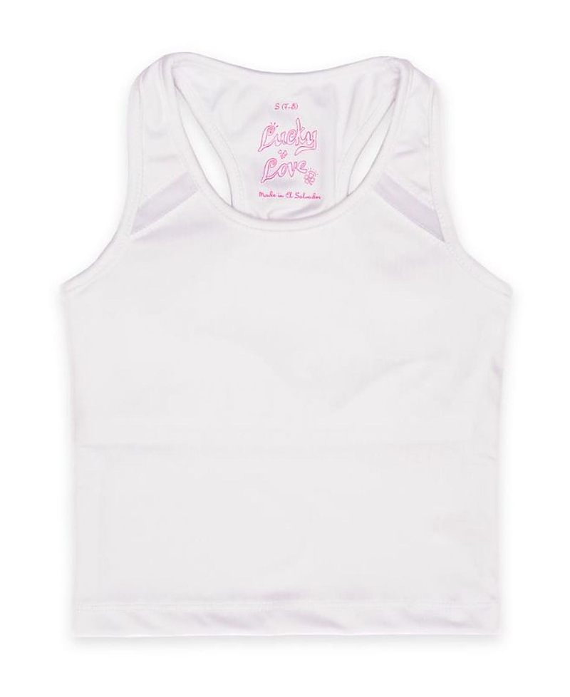 Lucky in Love Girls' Mia Tank w/ Bra - Little Kid, Big Kid