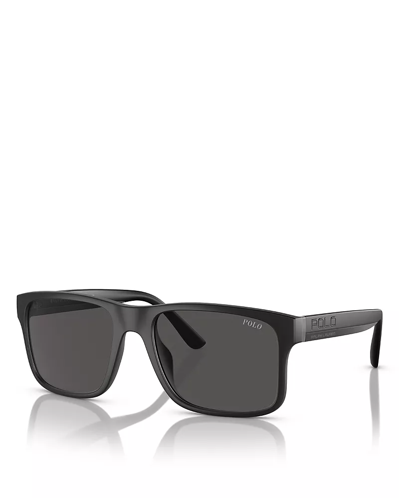 Polo Ralph Lauren Rectangle Sunglasses, 57mm