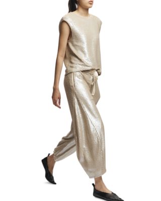 Shane Sequin Barrel Pants