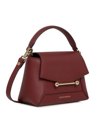 Mosaic Nano Leather Top Handle Bag