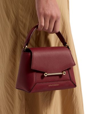 Mosaic Nano Leather Top Handle Bag