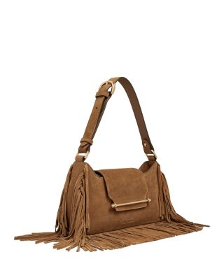 x Cinq &agrave; Sept Multrees Omni Suede Shoulder Bag